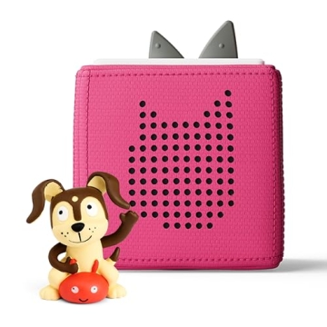 Toniebox Audio Player Starter Set with Playtime Puppy Pink