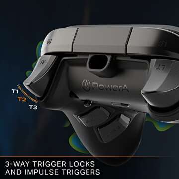 PowerA FUSION Pro 3 Wired Controller for Xbox Series X|S, Xbox One, Mappable Advanced Gaming Buttons, Xbox Controller, Trigger Locks, Black, Officially Licensed for Xbox