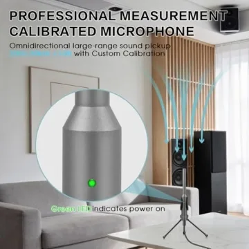 Professional ZXQDRE Measurement Microphone with Calibration File