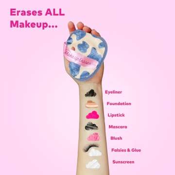 MakeUp Eraser 7-Day Set for Eco-Friendly Makeup Removal