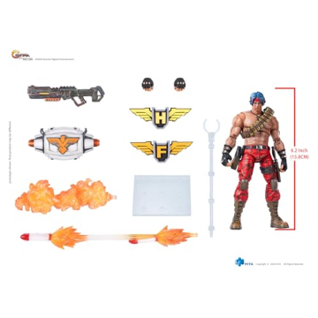 Hiya Toys Contra Lance Bean Action Figure - Exclusive Collectible