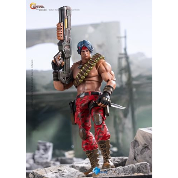 Hiya Toys Contra Lance Bean Action Figure - Exclusive Collectible