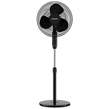PELONIS 16" Remote Control Pedestal Fan for Cooling Comfort