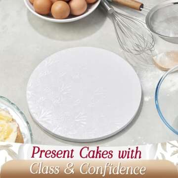 14 Inch Cakebon Cake Boards - 12 Pack for Any Occasion