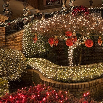 66ft LED Christmas Decorative Mini Lights with 200 Bulbs