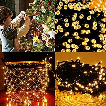 66ft LED Christmas Decorative Mini Lights with 200 Bulbs