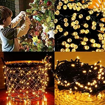 66ft LED Christmas Decorative Mini Lights with 200 Bulbs