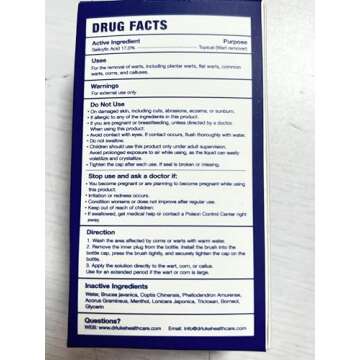 Plantar Wart Corn Remover Freeze Off 17% Salicylic Acid