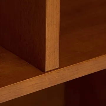 SIMPLIHOME Draper Solid Hardwood Modern Bookcase for All Spaces