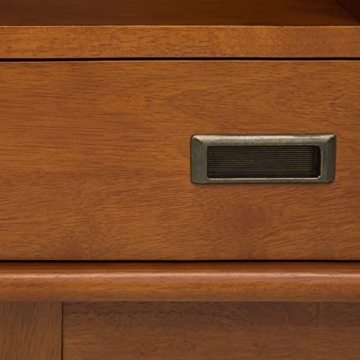 SIMPLIHOME Draper Solid Hardwood Modern Bookcase for All Spaces