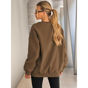 EFAN Women's Oversized Fleece Hoodies for Fall Fashion