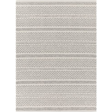 Stylish Mark&Day Aarau Silver Gray Area Rug 8x10