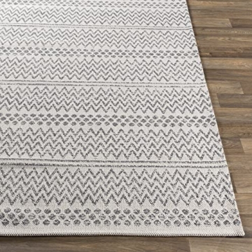 Stylish Mark&Day Aarau Silver Gray Area Rug 8x10