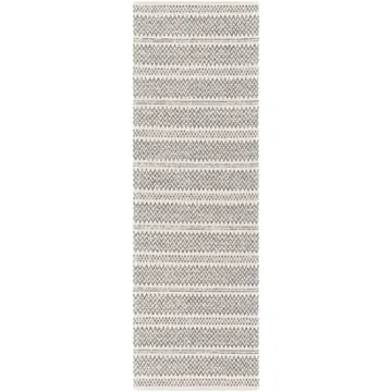 Stylish Mark&Day Aarau Silver Gray Area Rug 8x10