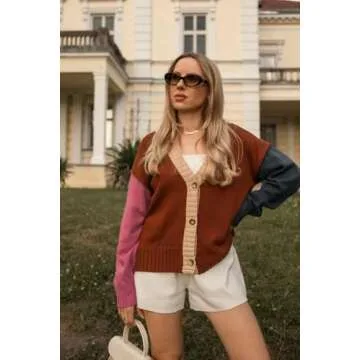 Stylish Zeagoo Women's Cropped Cardigan for Fall 2024