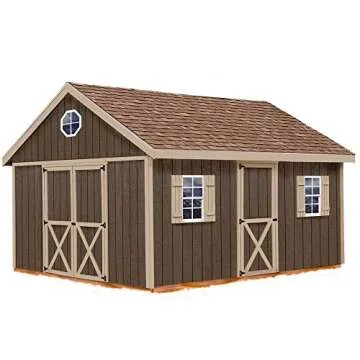 Best Barns Easton 12' X 20' Wood Shed Kit - Quality & Customization