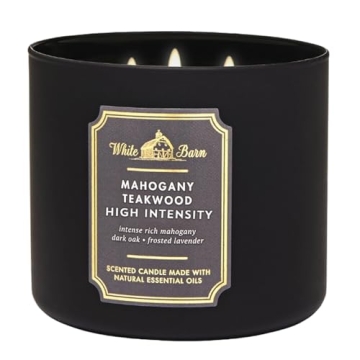 Mahogany Teakwood Candle by Bath & Body Works - 3-Wick Scented