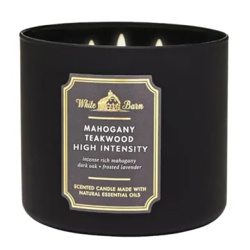 Mahogany Teakwood Candle by Bath & Body Works - 3-Wick Scented
