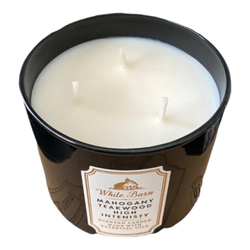 Mahogany Teakwood Candle by Bath & Body Works - 3-Wick Scented