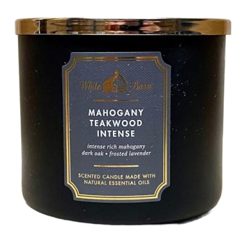 Mahogany Teakwood Candle by Bath & Body Works - 3-Wick Scented