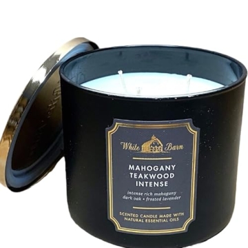 Mahogany Teakwood Candle by Bath & Body Works - 3-Wick Scented