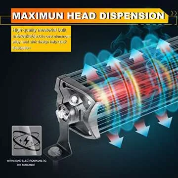 Auxbeam 22 Inch LED Light Bar High Intensity Off Road