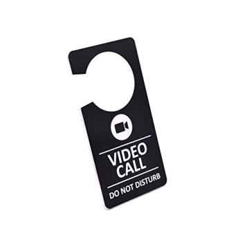 Video Call Do Not Disturb Sign for Home Office & Schooling