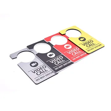 Video Call Do Not Disturb Sign for Home Office & Schooling