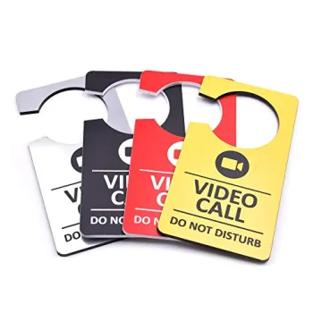 Video Call Do Not Disturb Sign for Home Office & Schooling