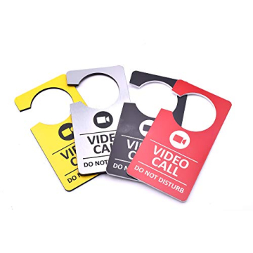 Video Call Do Not Disturb Sign for Home Office & Schooling