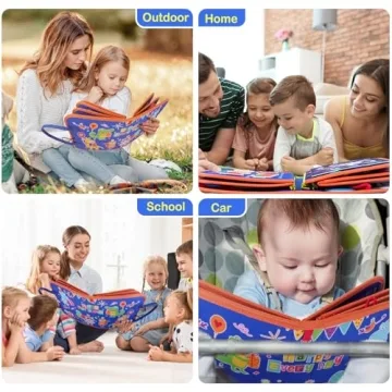 BESNEL Busy Board for Toddlers 1-4 for Learning Activities