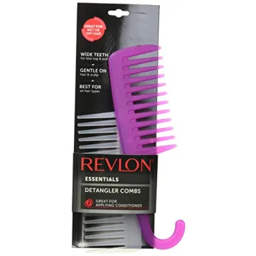 Revlon Essentials 2 Piece Tangle Free Comb Set
