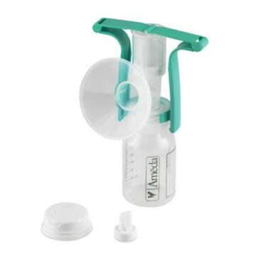 Ameda Dual HygieniKit Universal (Non-Sterile) Milk Collection System (Old Version) | NOT Compatible with MYA Joy, MYA Joy Plus or Pearl Breast Pumps