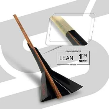 RAW Classic 1-1/4 Slow Burning Pre-Rolled Cones - 50 Pack and Cone Loader - Bundle