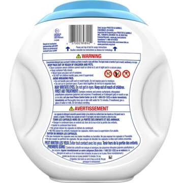 Tide PODS Free & Gentle, Liquid Laundry Detergent Pacs, 72 count