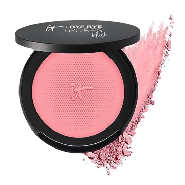 IT Cosmetics Bye Bye Pores Blush, Je Ne Sai Quoi - Buildable Color & Pore Blurring, 0.192 oz