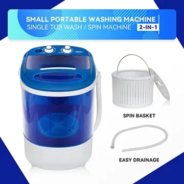 Portable Mini Washing Machine for Small Spaces