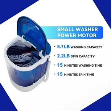 Portable Mini Washing Machine for Small Spaces