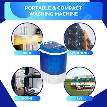 Portable Mini Washing Machine for Small Spaces