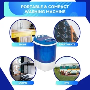 Portable Mini Washing Machine for Small Spaces