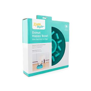 ZippyPaws Happy Bowl - Slow Feeder for Healthy Dogs