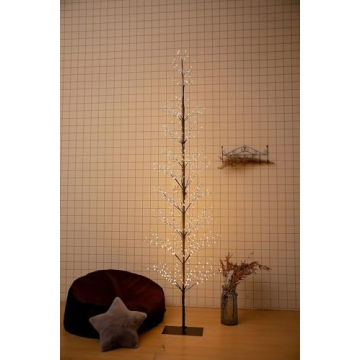 Snokip 7FT LED Warm Tree for Indoor Outdoor Holiday Decor