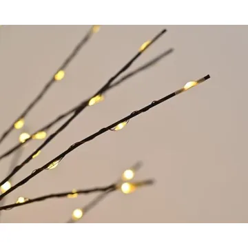 Snokip 7FT LED Warm Tree for Indoor Outdoor Holiday Decor