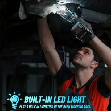 Seesii Cordless Impact Wrench 479 Ft-lbs Power for Home and Auto