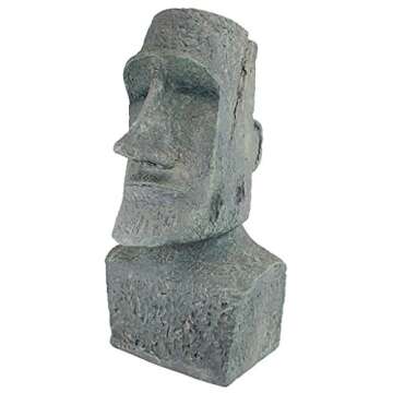 Stunning Easter Island Moai Statue for Garden Decor
