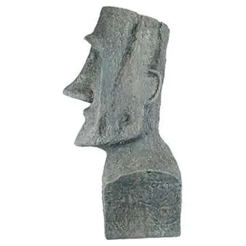 Stunning Easter Island Moai Statue for Garden Decor