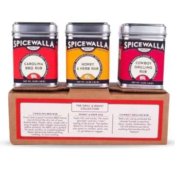 Spicewalla Grill Dry Rub 3 Pack for BBQ Adventures