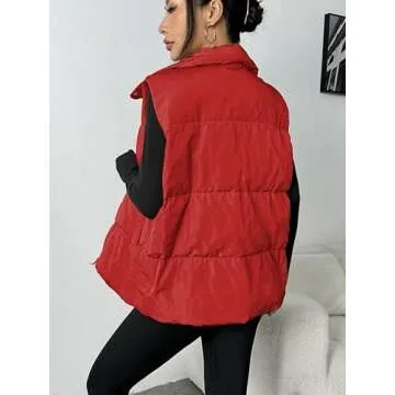 Zeagoo Women Lightweight Puffer Vest - Stylish Winter Jacket