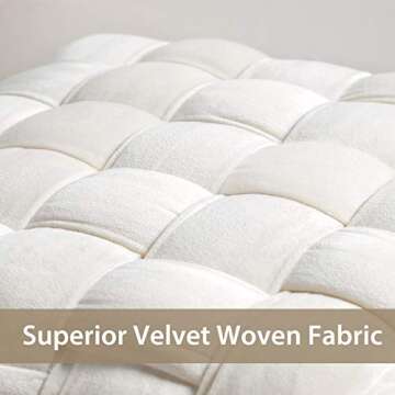 Velvet Square Ottoman Foot Stool, Woven Upholstered Foot Rest Stool with Gold Metal Legs, Makeup Chairs Stool for Vanity Table, Modern Footstool Ottoman for Vanities, 18.5” H for Living Room, Bedroom