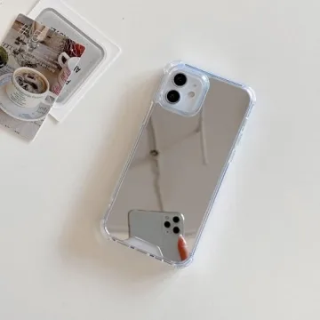Stylish KEXAAR iPhone 12/12 Pro Mirror Case with Protection